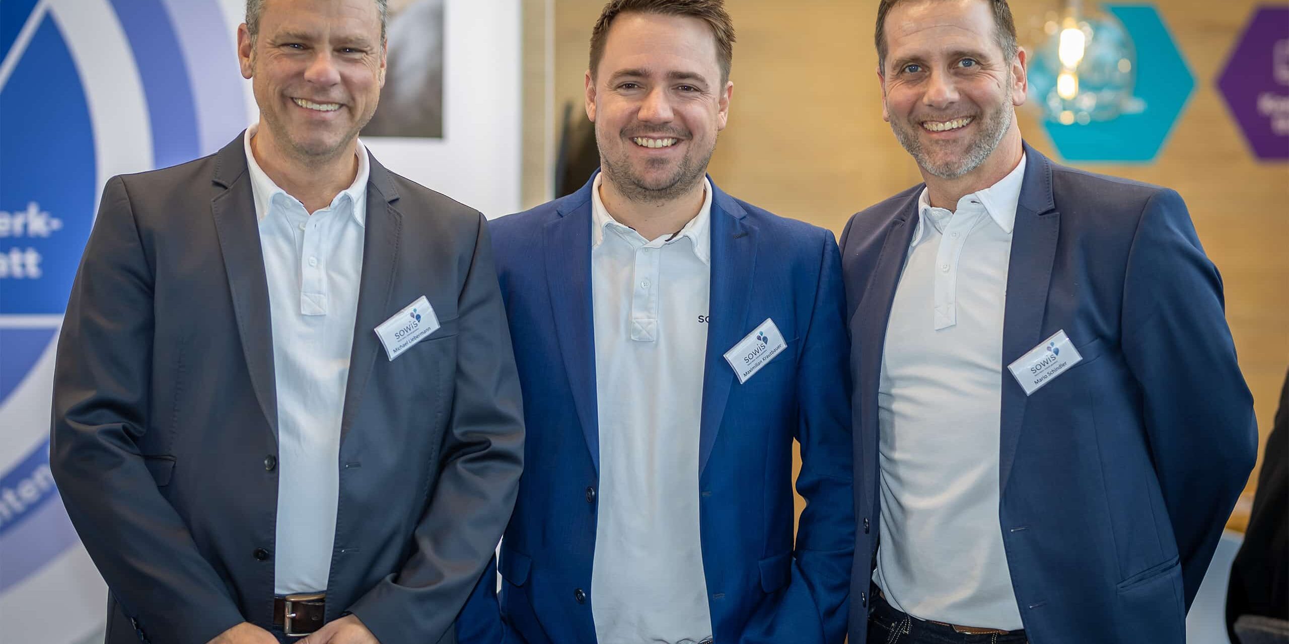 Führungskräfte der sowis GmbH auf der ConSozial 2025